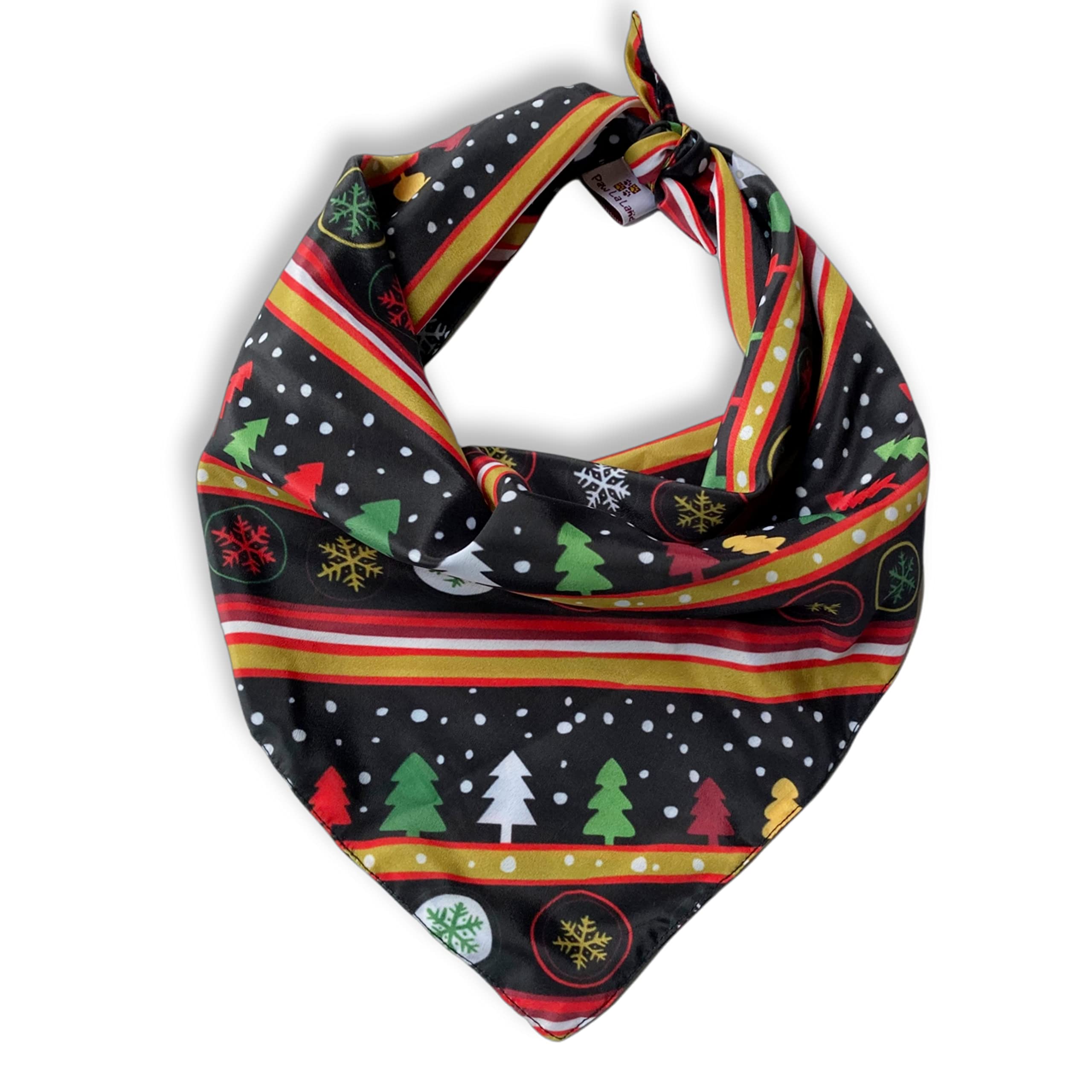 PAW LA LAND Christmas Tree Adjustable Dogs and Cats Bandana/Scarf Size - Small (Necks up to 12 Inches) (B09MQCHQ7T) Amazon Price History, Amazon Price Tracker