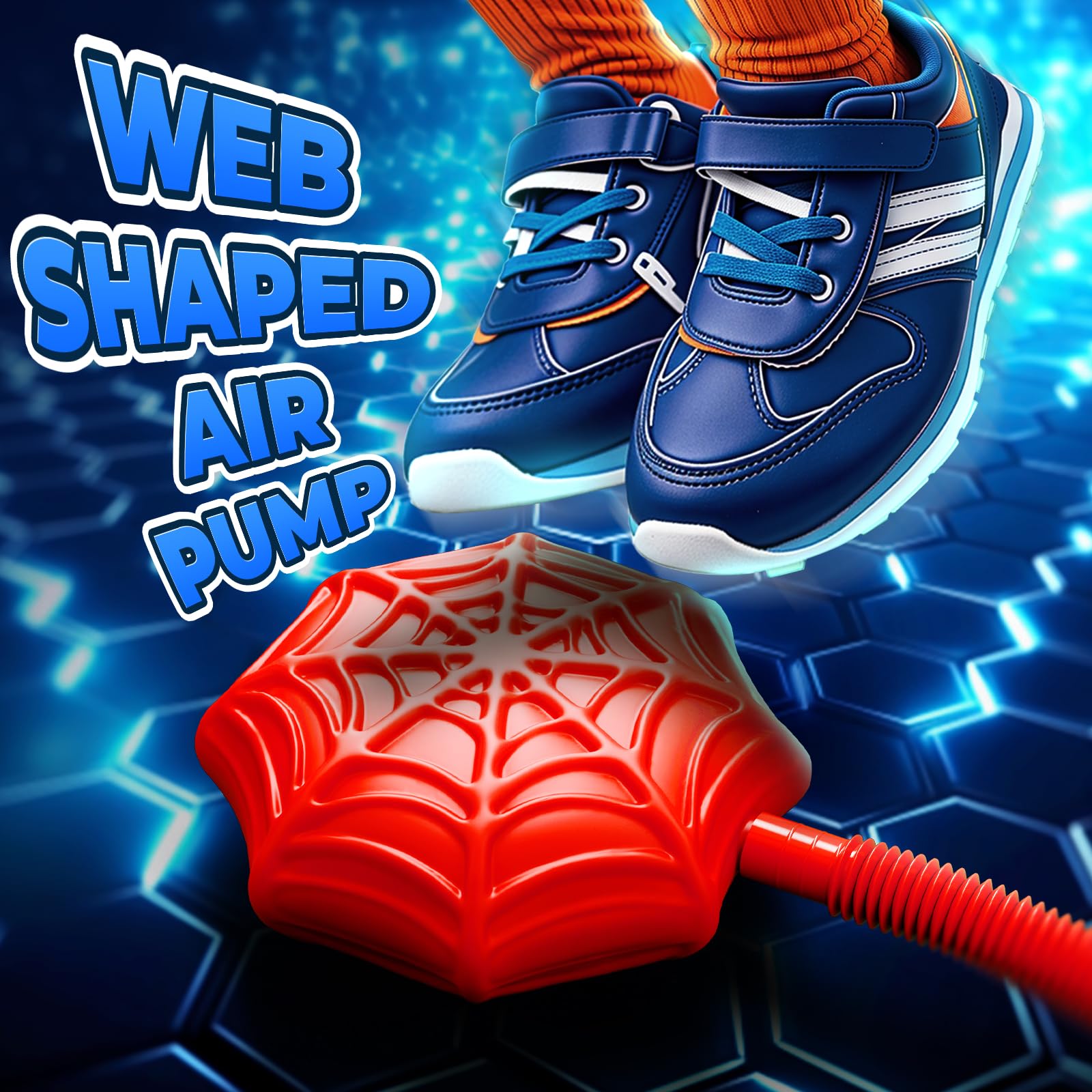 Giochi Bambini 3-12 Anni, Lanciarazzi Razzo Spaziale giochi giardino esterno, 4 Razzi Pompa Ragnatela Giocattolo Gioco Bambino 3-10 Anni, Regalo Bimbo 3-10 Anni Maschio Regali di Pasqua per Bambini