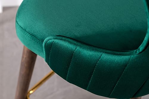 Miniatura 30 de Roundhill Furniture Leland - Taburetes de bar tapizados de tela, juego de 2, color gris Gris,Azul,Verde