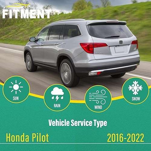 Vista 184 de 26" 20" 16" Windshield Wiper Blades Replacement for Dodge Grand Caravan 2008-2020 / Chrysler Town & Country 2008-2016 Premium All Weather Front Rear