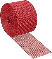 Vista 7 de PATIKIL Cinta de tela de arpillera de 2 pulgadas de ancho y 11 yardas, rollo de yute para fiestas, hogar, bricolaje, decoración de envoltura