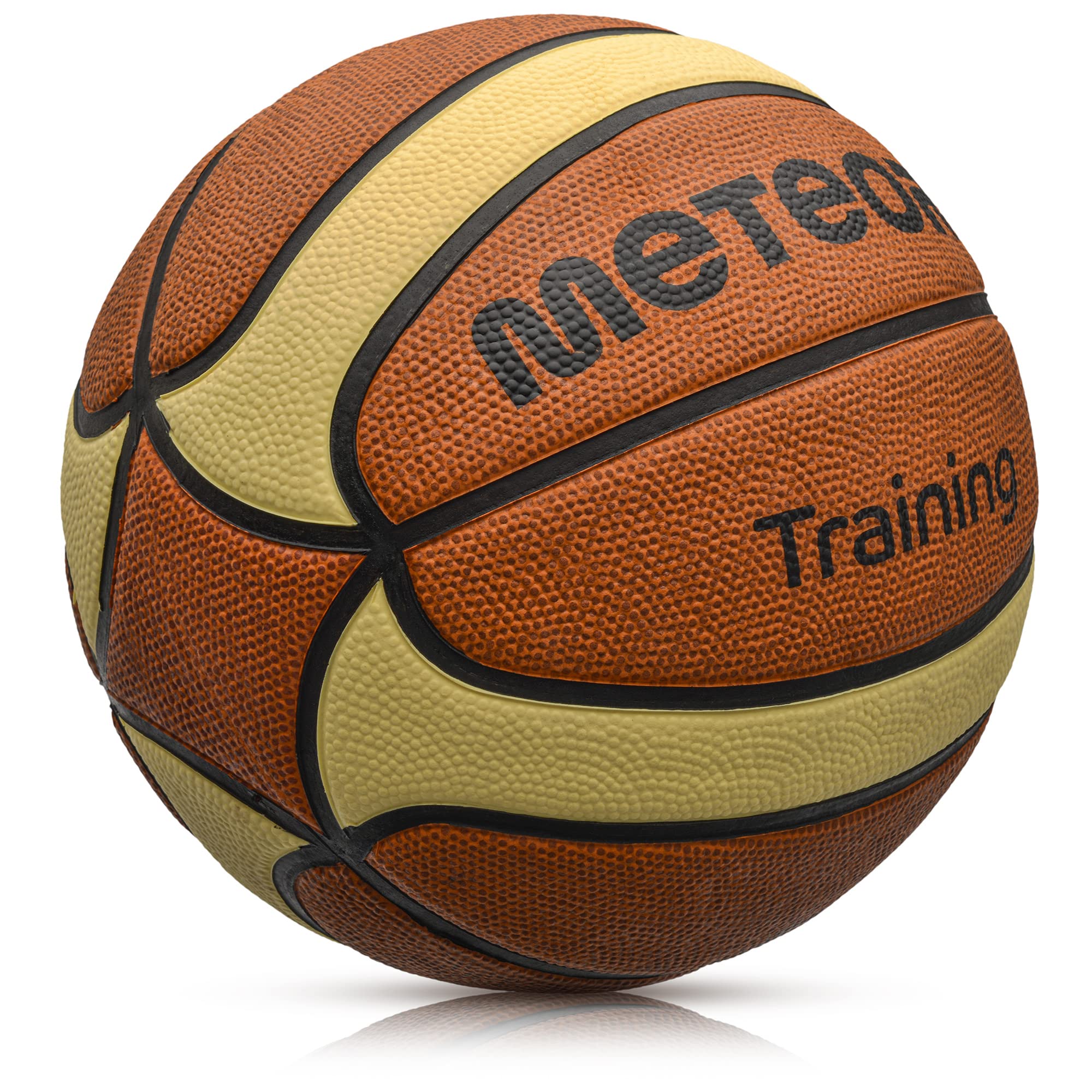 Meteor Piłka Do Koszykówki Trwała Piłka Do Kosza Rozmiar 5 6 7 dla Dzieci Młodzieży Dorosłych do Treningu Koszykówki Basketball Cellular