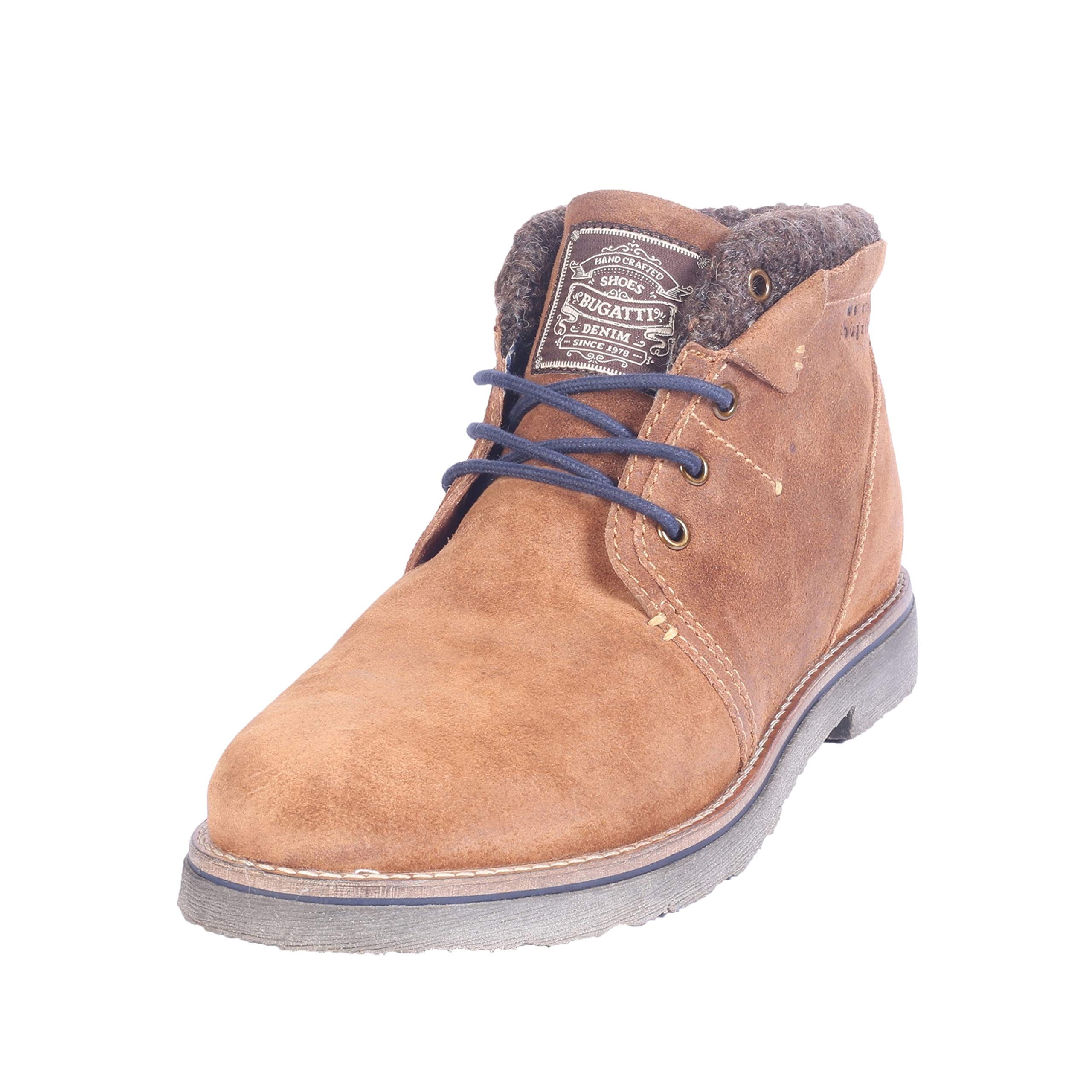 Bugatti Men's Classic Ankle Boots , Brown , 10 US