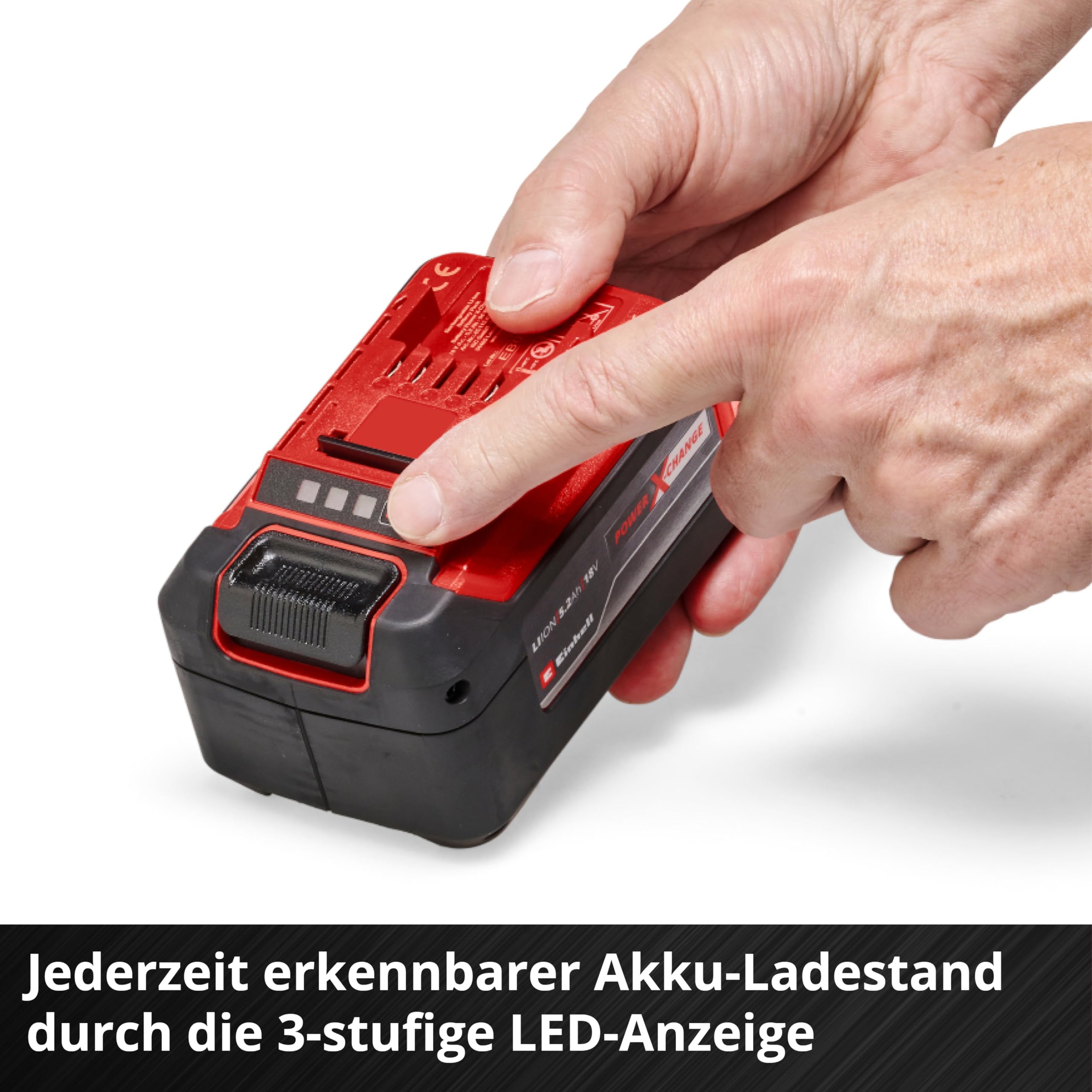 Original Einhell Akku PXC-Twinpack 5,2 Ah Power X-Change Li-Ion 18 V 2X 5,2 Ah Akkus