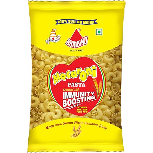 Bambino Vegetarian Pasta Macaroni Pouch 850g