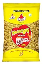 Bambino Vegetarian Pasta Macaroni Pep Drump wheat, 850 grams/ 900 grams Pouch (weight may vary)