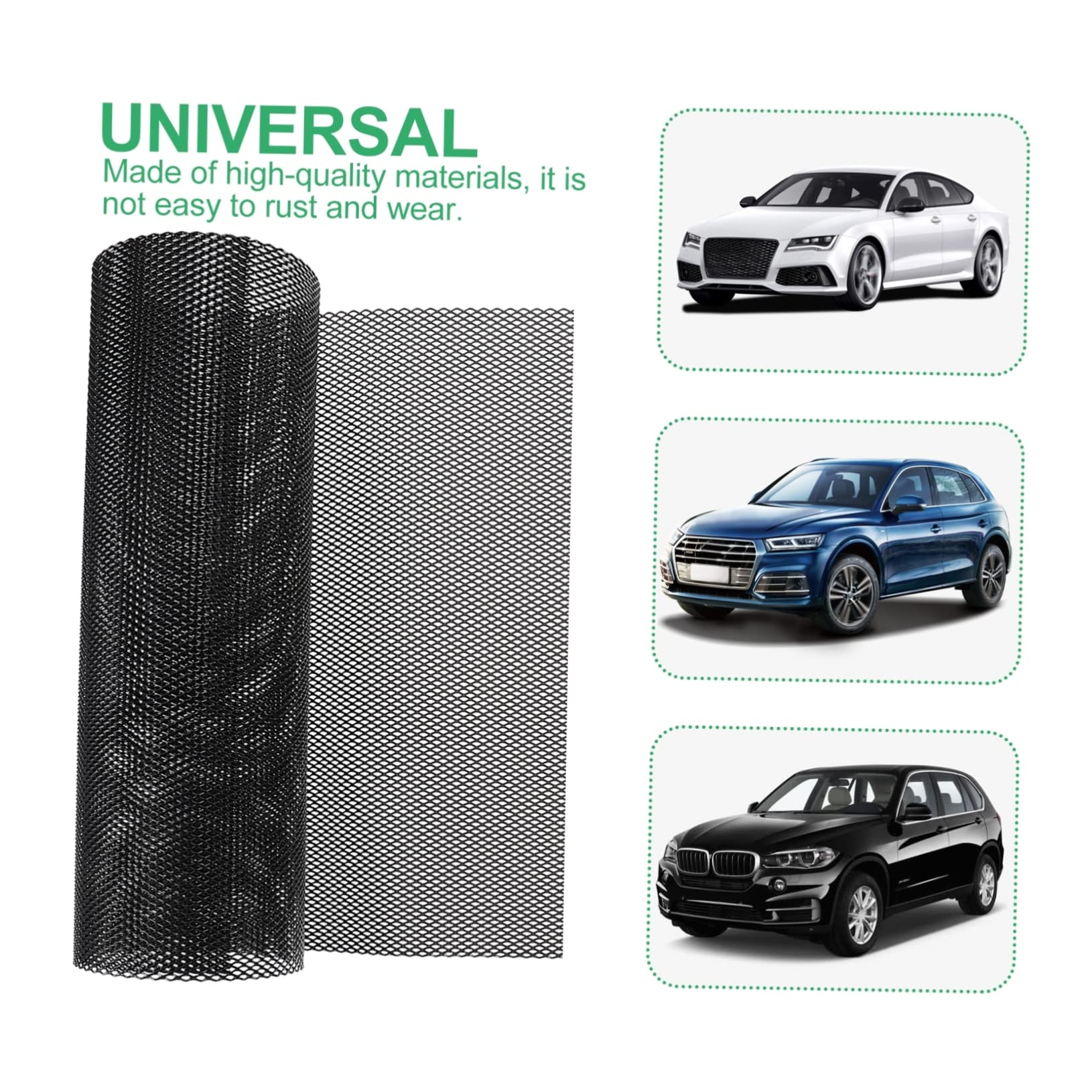 Amazon | SUPVOX フロントバンパーグリル メッシュ 車のバンパー 