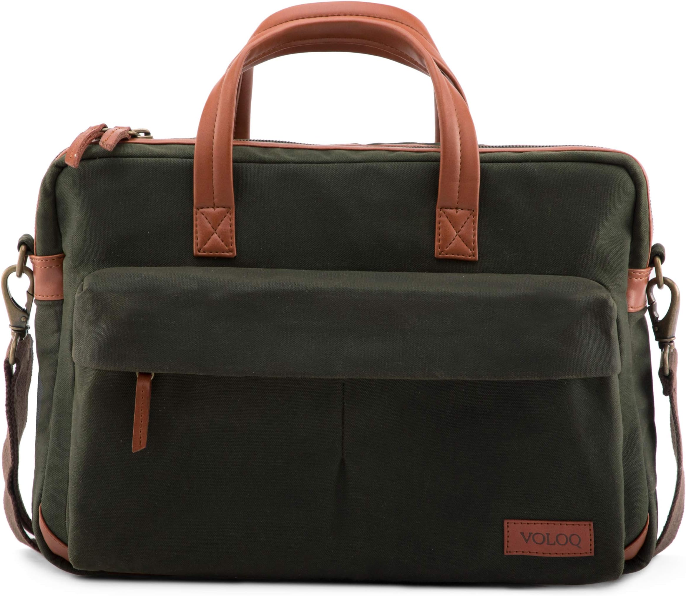 Siach 15.6 Laptop Shoulder Messenger Bag for men office meeting