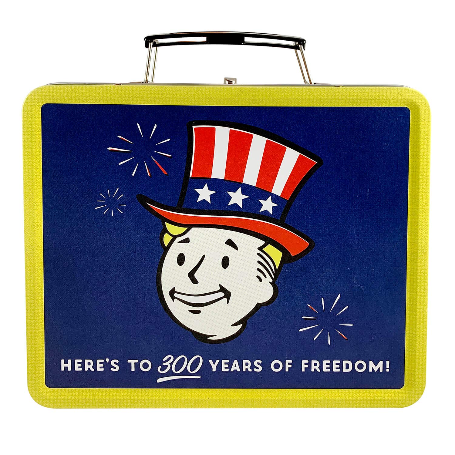 Fallout 76 Vault-Tec Tricentennial Tin Lunchbox Tote Toy : Amazon