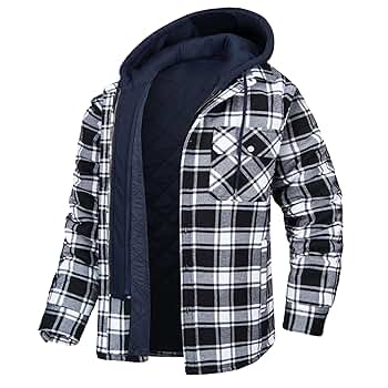 ジャケットその他 secondmonolgue Summer ver. button check hooded shirt half ja Men's Sonoma Goods For Life® Hooded Shirt Jacket