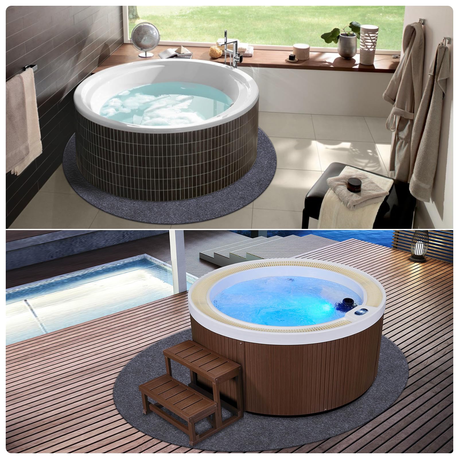 Jacuzzi Mat For Bathtub Cheungren 90