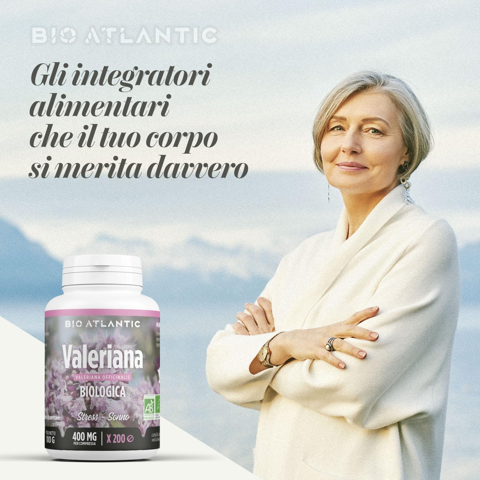 Valeriana Biologica 400mg - 200 compresse