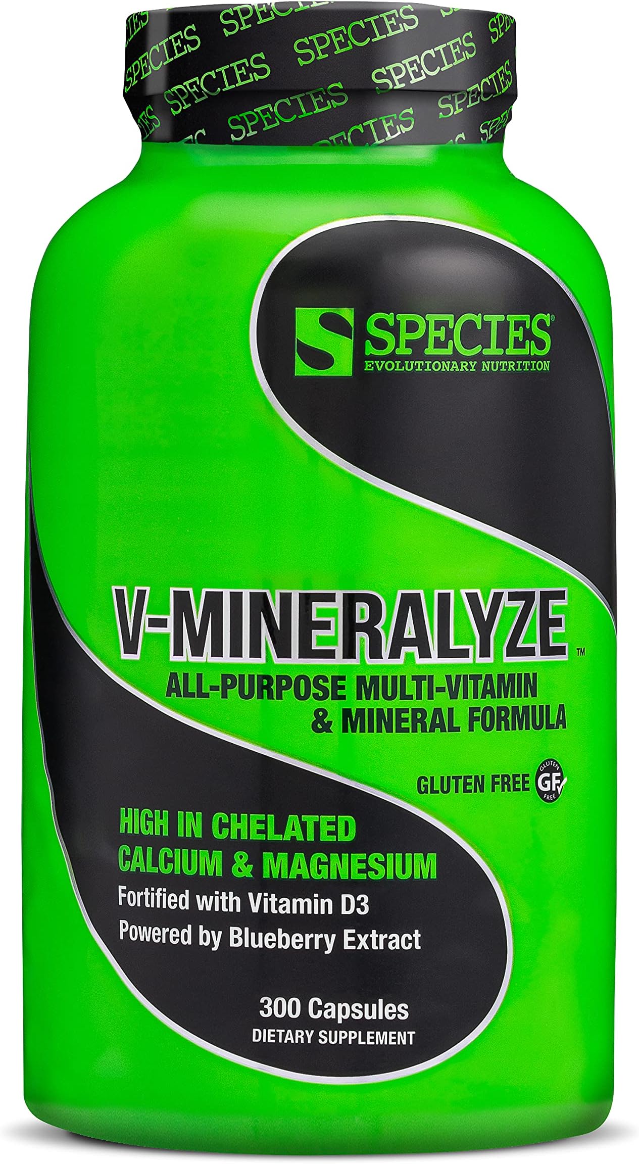 Species Nutrition V-Minerlyze, 300 Count