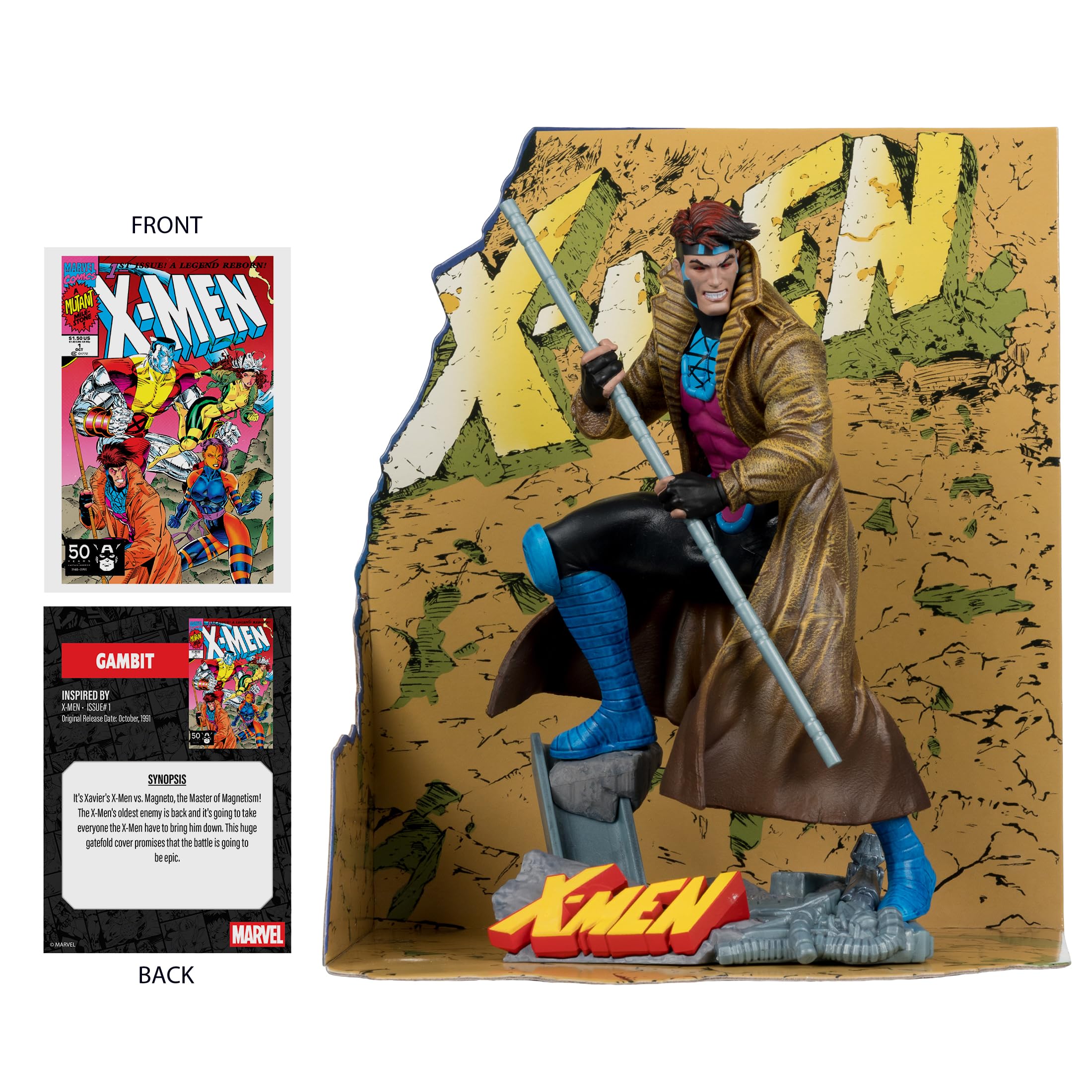 Marvel Collection PVC Statue 1/10 Gambit (X-Men #1) 18 cm