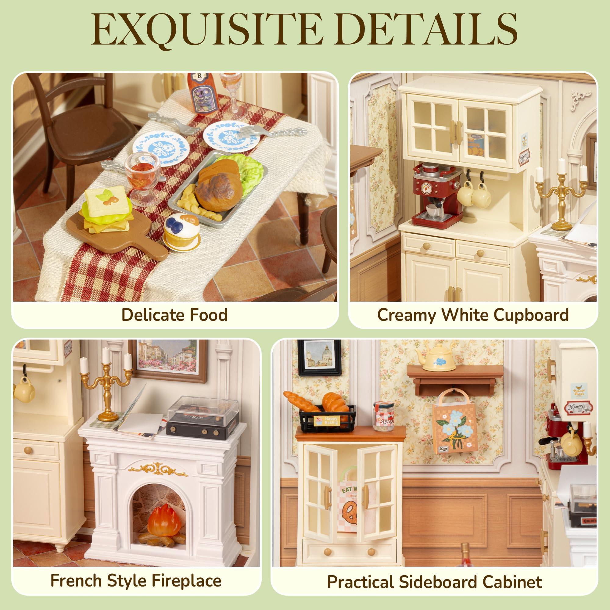 Rolife Super Creator DIY Miniature House Kit Model Kits for Adults to Build Home Desk Bookshelf Decoration Craft Kits for Adults Gift Idea - Image 3