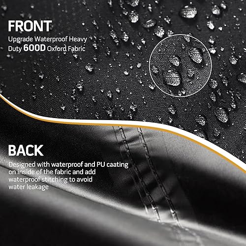 Miniatura 4 de CAMEL CROWN Fundas impermeables para muebles de patio, resistente Oxford 600D, funda para muebles de exterior, resistente a los rayos UV,