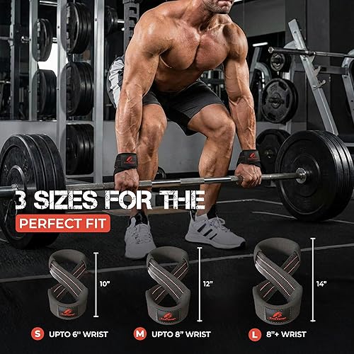 Miniatura 2 de Figura 8 Correa de elevación acolchada correas de levantamiento de peso muerto resistentes Correas de levantamiento de pesas Strongman Axle Bar