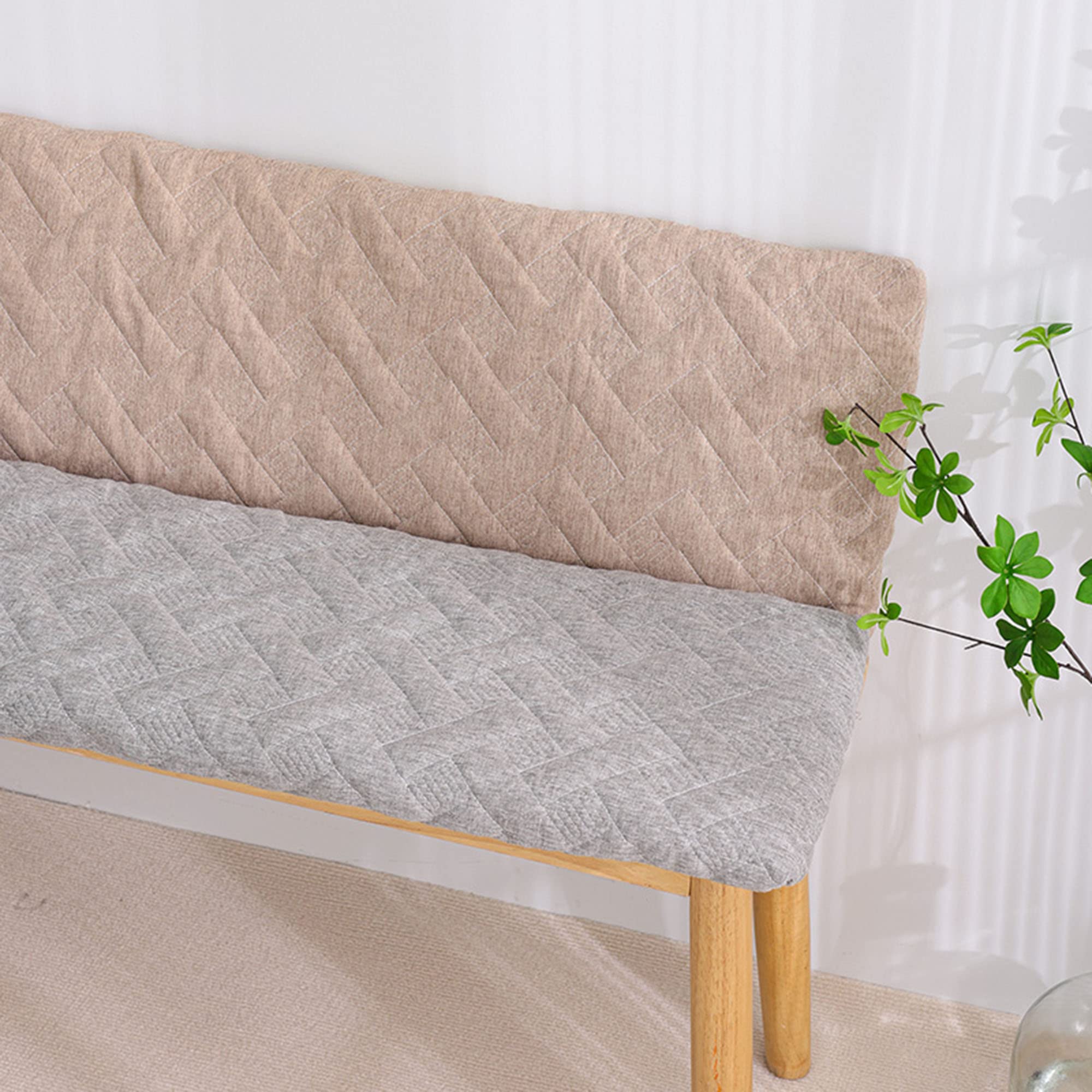 Coussins For Canapé 2 3 Ou 4 Places, For Chaises D'extérieur Et D'intérieur, Mousse Haute Densité, Antidérapants, Housse Lavable, For Patio, Salle à Manger, Canapé(13,140x45x5cm/55x18x2in