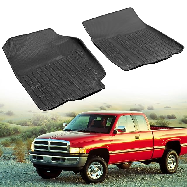 Floor Mats for Dodge Ram 1500 1994-2001 for Ram 2500 3500 1994-2002 Liner Crew Quad Classic Cab All