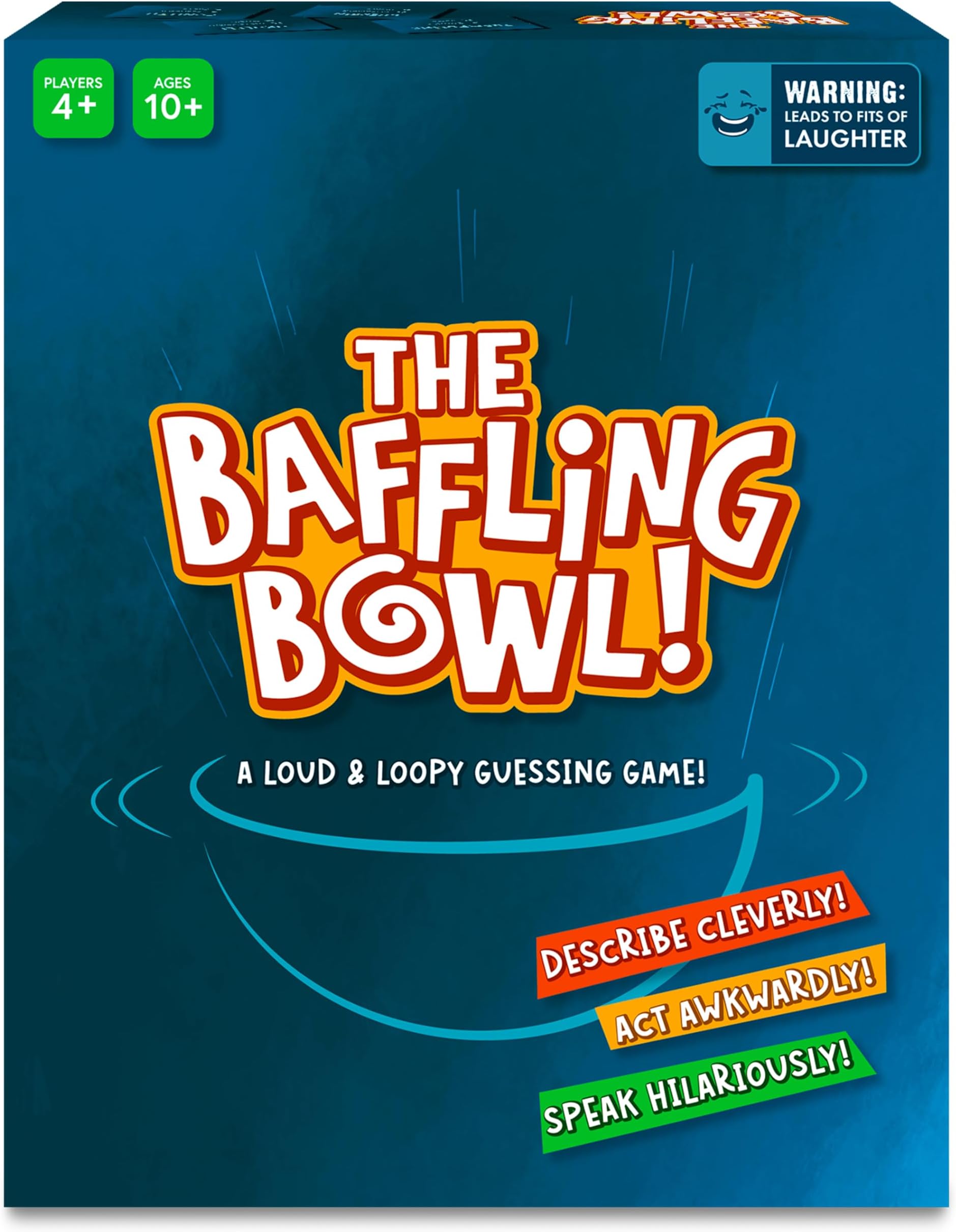Baffling Bowl - Hilarious 600 Cards Guessing Game for Kids, Teens & Adults, Fun, Bonding for Friends & Family, Challenges for Game Nights, Parties, Gifts for Ages 10, 11, 12, 13 and Up, Players 4+