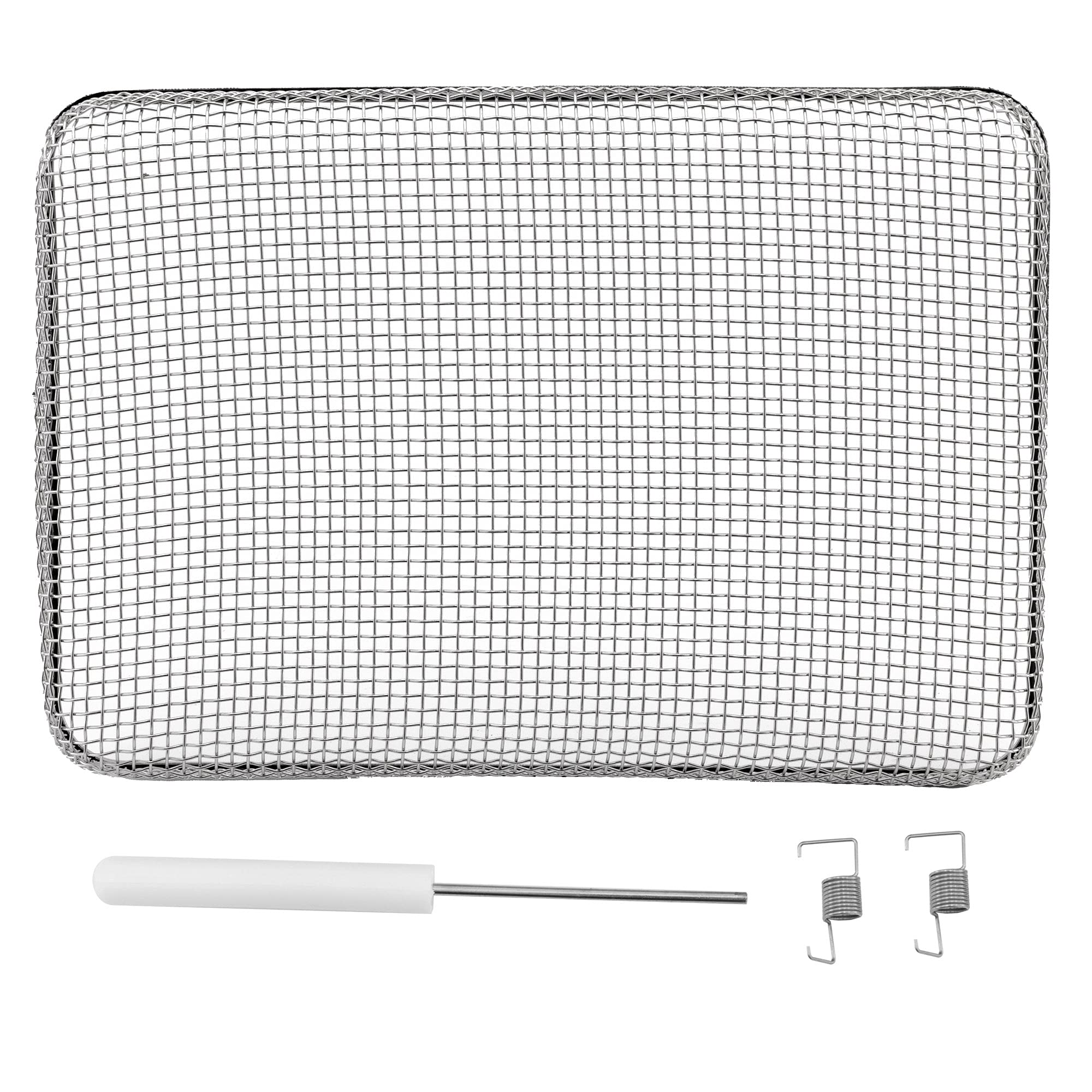 RecPro RV Water Heater Vent Screen | Flying Insect Cover | 6" x 8 1/2" with Installation Tools