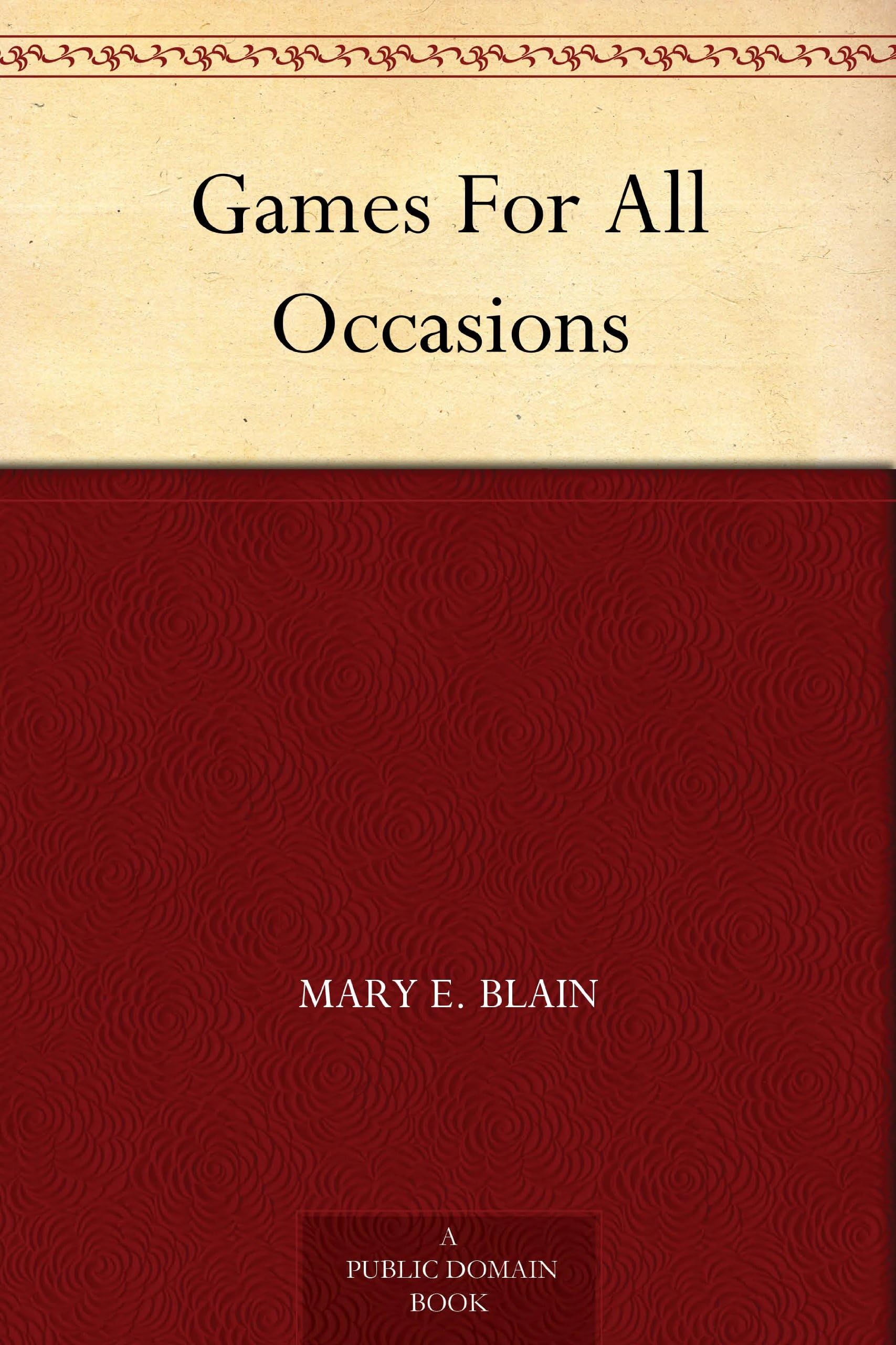 Games for All Occasions