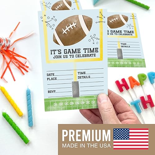 Miniatura 3 de 15 Invitaciones de cumpleaños de fútbol para niños  Invitaciones de cumpleaños deportivas para niños, invitaciones de fiesta de cumpleaños de fútbol