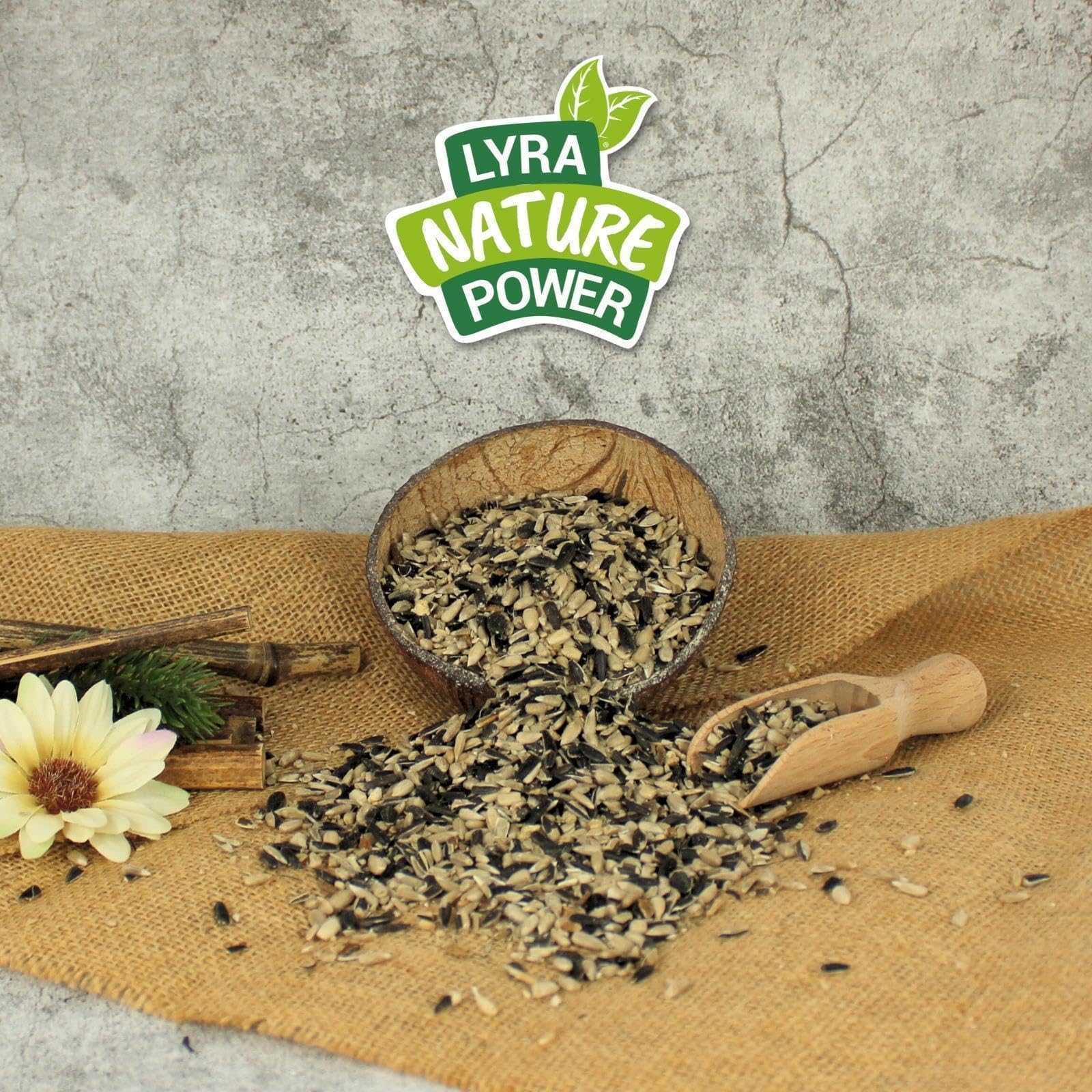 Lyra Pet® 25 kg Sonnenblumenkerne Mix - geschält & ungeschält - Vogelfutter