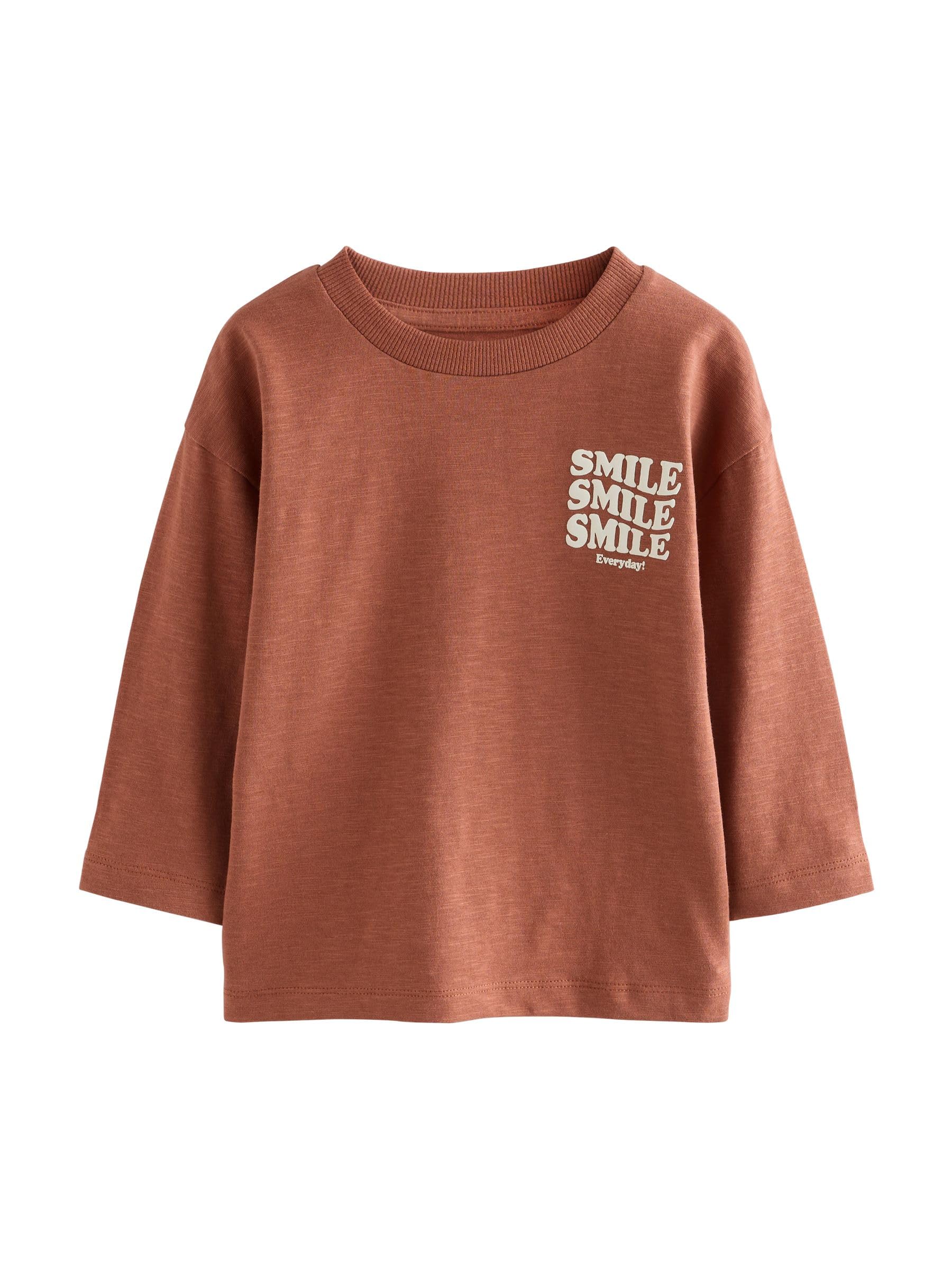 NEXT Jungen Langarm-Shirts, 5er-Pack 62-122