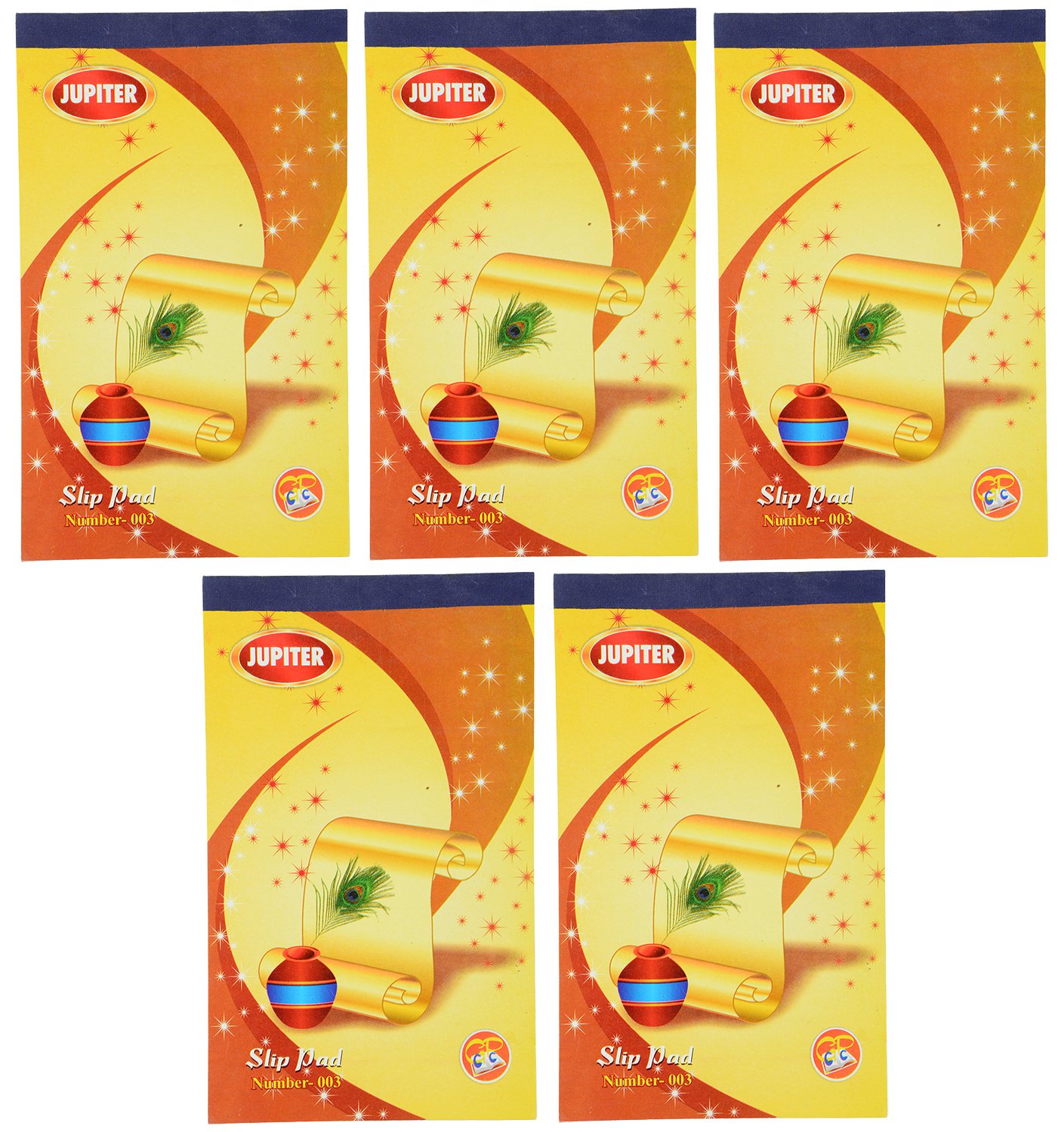 JUPITER Notepads Slip Pad For Handy Notes & Memo Reminder, Ruled for