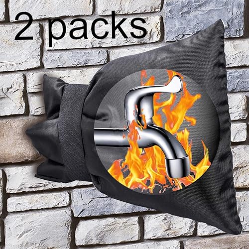 Fundas de grifo para exteriores para invierno, calcetines de grifo para protección contra la congelación, cubierta exterior de grifo para
