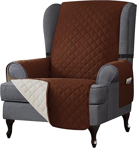 Vista 190 de Chun YI. - Funda reversible para sofá, funda para sillón, fácil de instalar, lavable, cubiertas para sala de estar. Negro