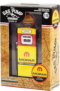 Collectibles Wayne 505 Gas Pump Yellow Vintage Gas Pumps Series 11 1/18 Diecast Model by Greenlight 14110 B