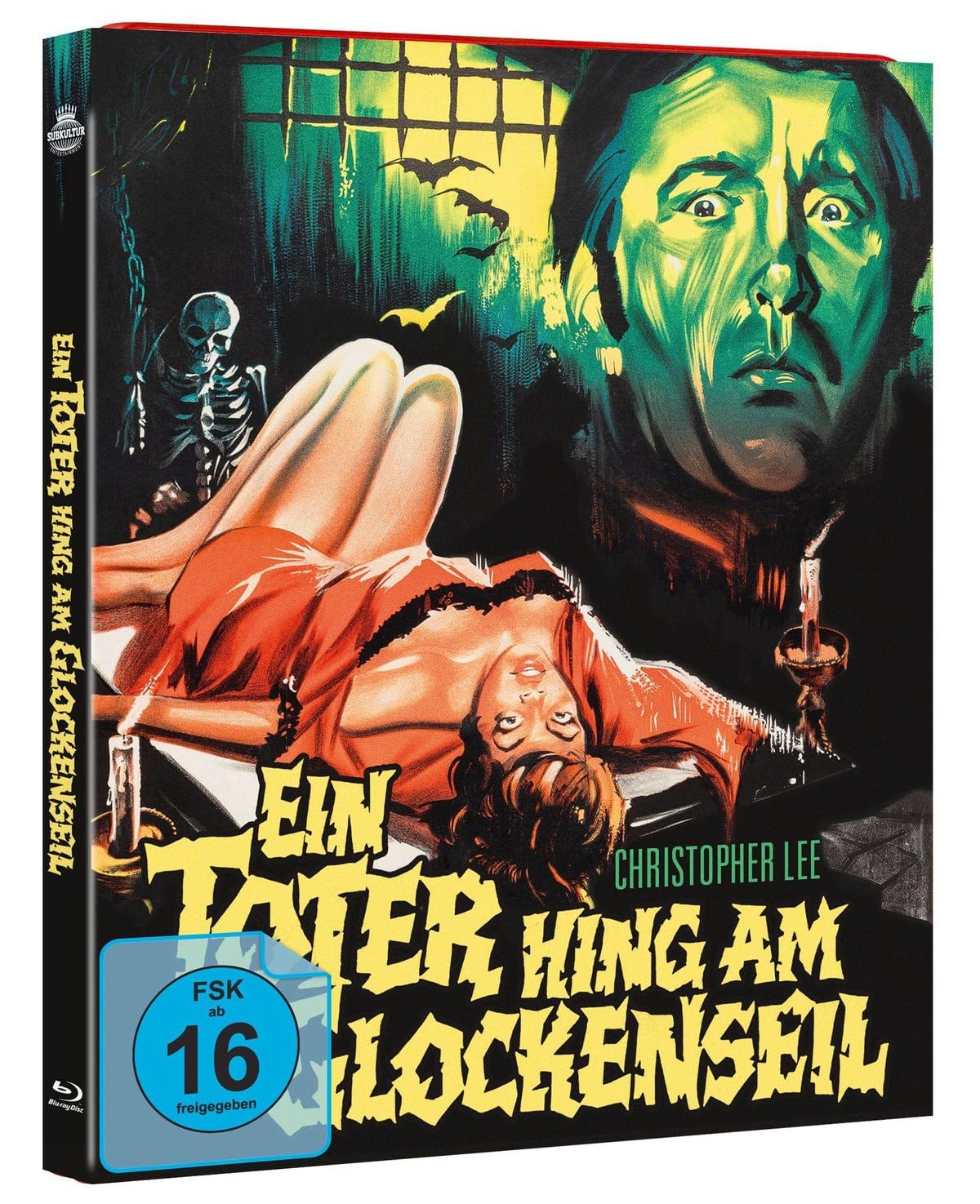 Ein Toter hing am Glockenseil 1964 primera edicion limitada de importacion alemana Christopher Lee