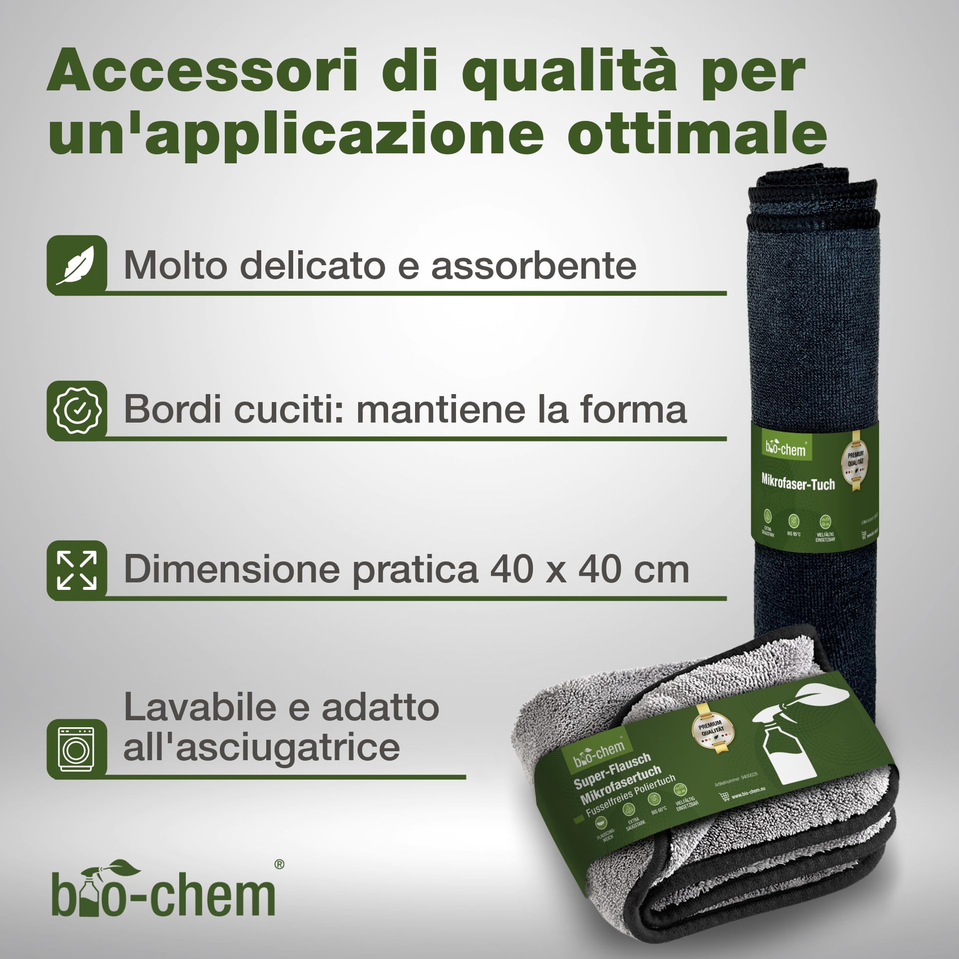 bio-chem Set di 6 detergenti per bagno, doccia e WC | Sbloccatore di scarichi 1L - Rimuovi calcare e urina 1L - Prodotto per superfici del bagno 750ml - Profi Set 6 prodotti