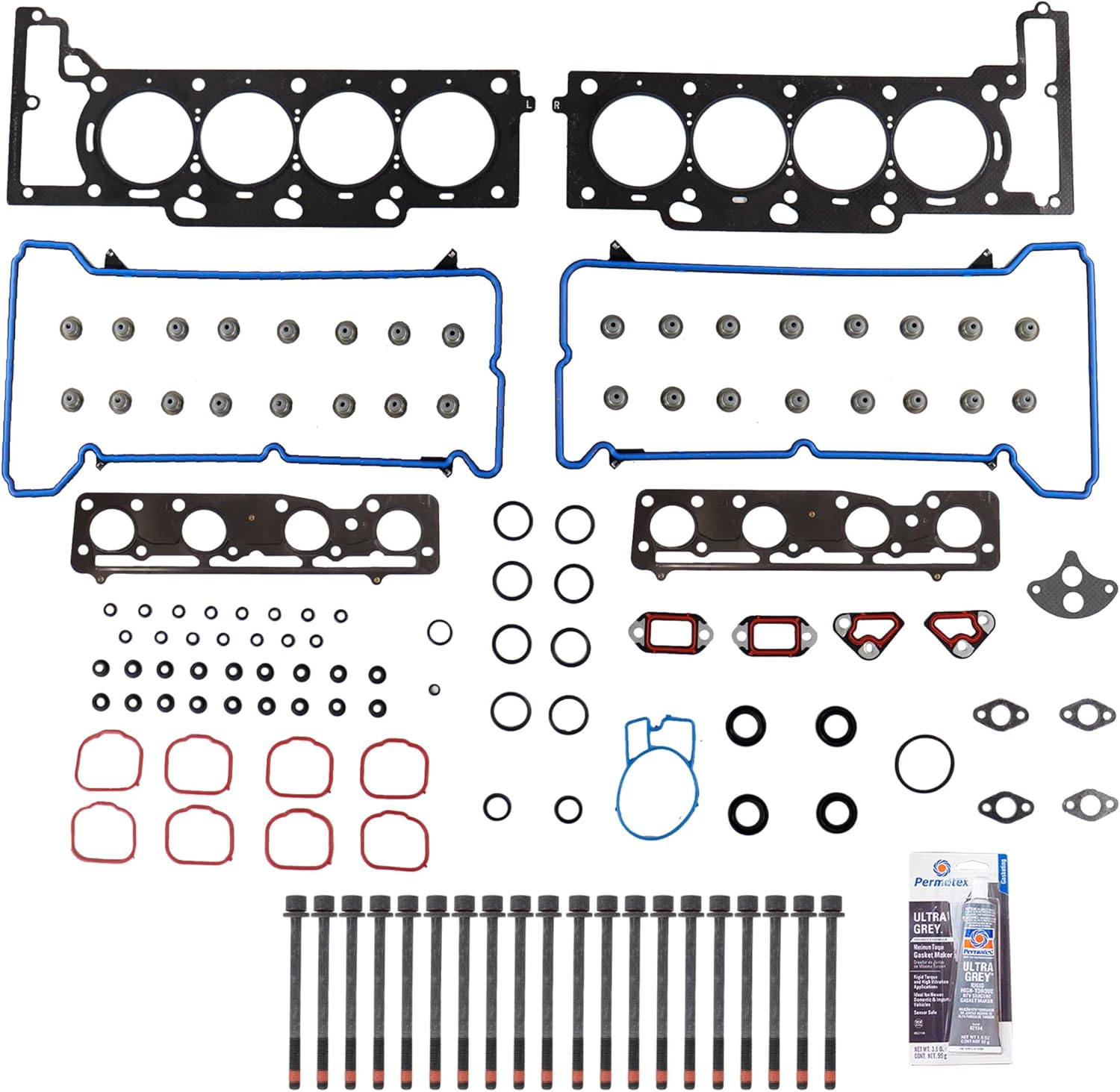 CPWK230 Head Gasket Set Bolt Kit Fits: 02-03 Oldsmobile Aurora 4.0L V8 DOHC 32v VIN C