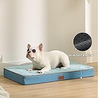 Vista 22 de Bedsure Cama de espuma viscoelástica para perros extragrandes, camas ortopédicas XL para mascotas con funda extraíble lavable y parte inferior