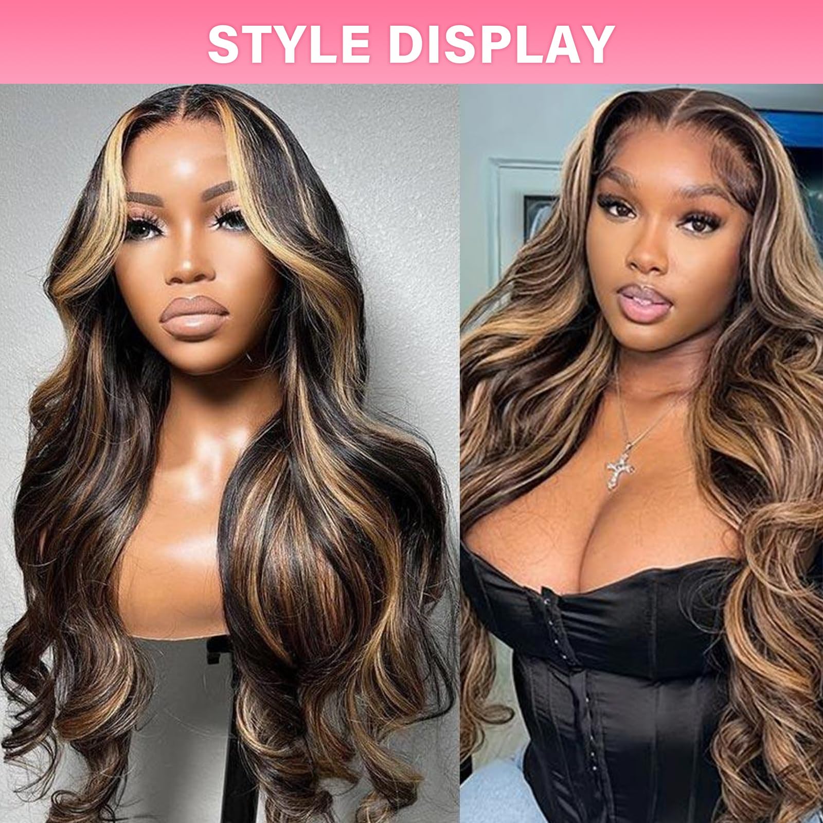 13x6 HD Lace Front Wig Human Hair 0.1mm Ultra Thin Invisible Lace Body Wave 250 Lemoda 250% Density SKINLIKE Real HD Lace Wigs Full 13x6  main image 3
