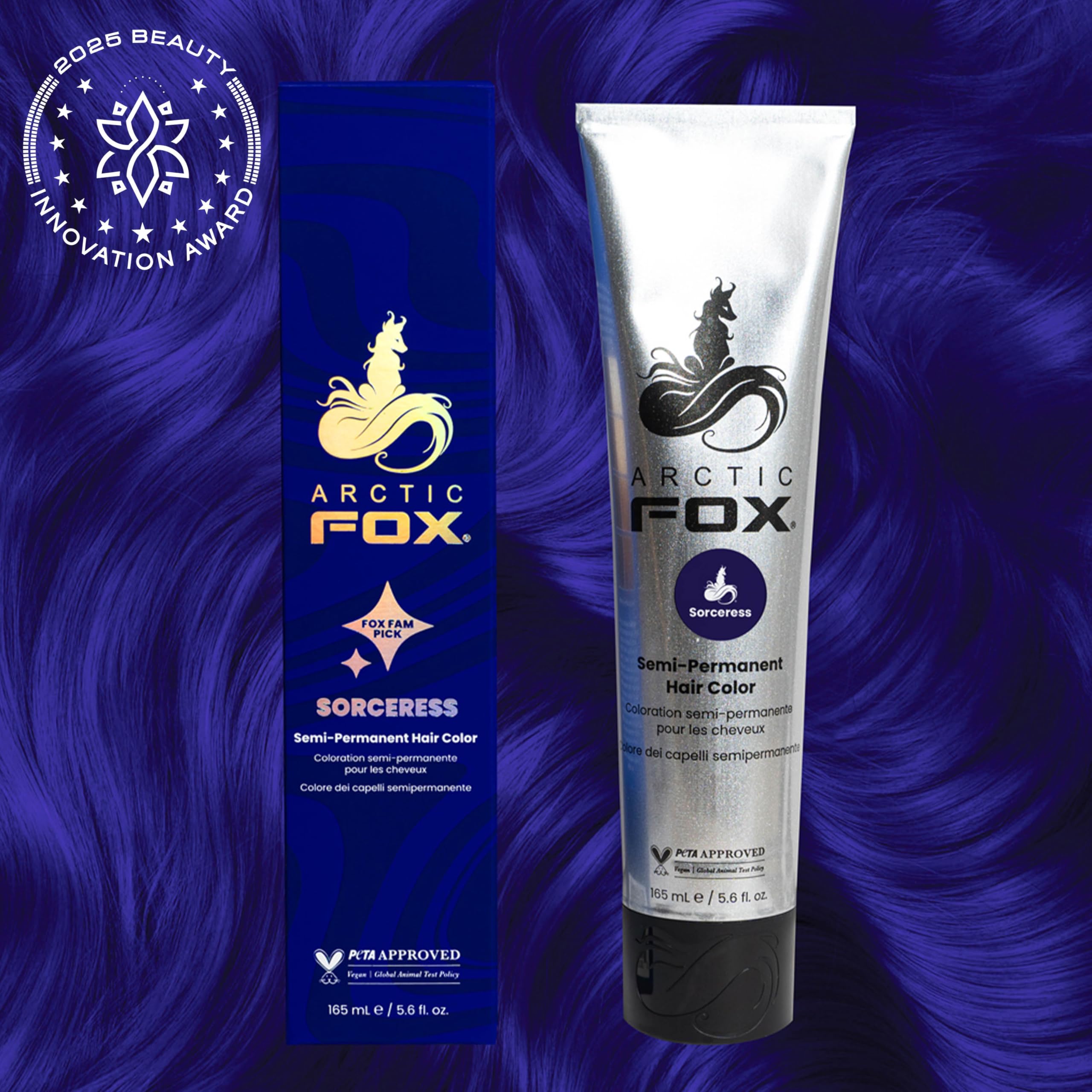 ARCTIC FOX 100% Vegan & Cruelty Free Vibrant Semi Permanent Hair