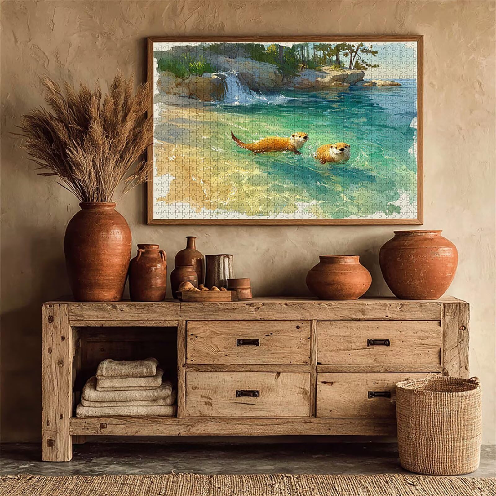 Puzzle 2000 elementów dla dorosłych zwierząt, drewniane puzzle, 99 x 70 cm, dla mężczyzn, kobiet, starszych, seniorów, części, ściśle do siebie pasują, dekompresja, dekoracja ścienna, prezenty dla