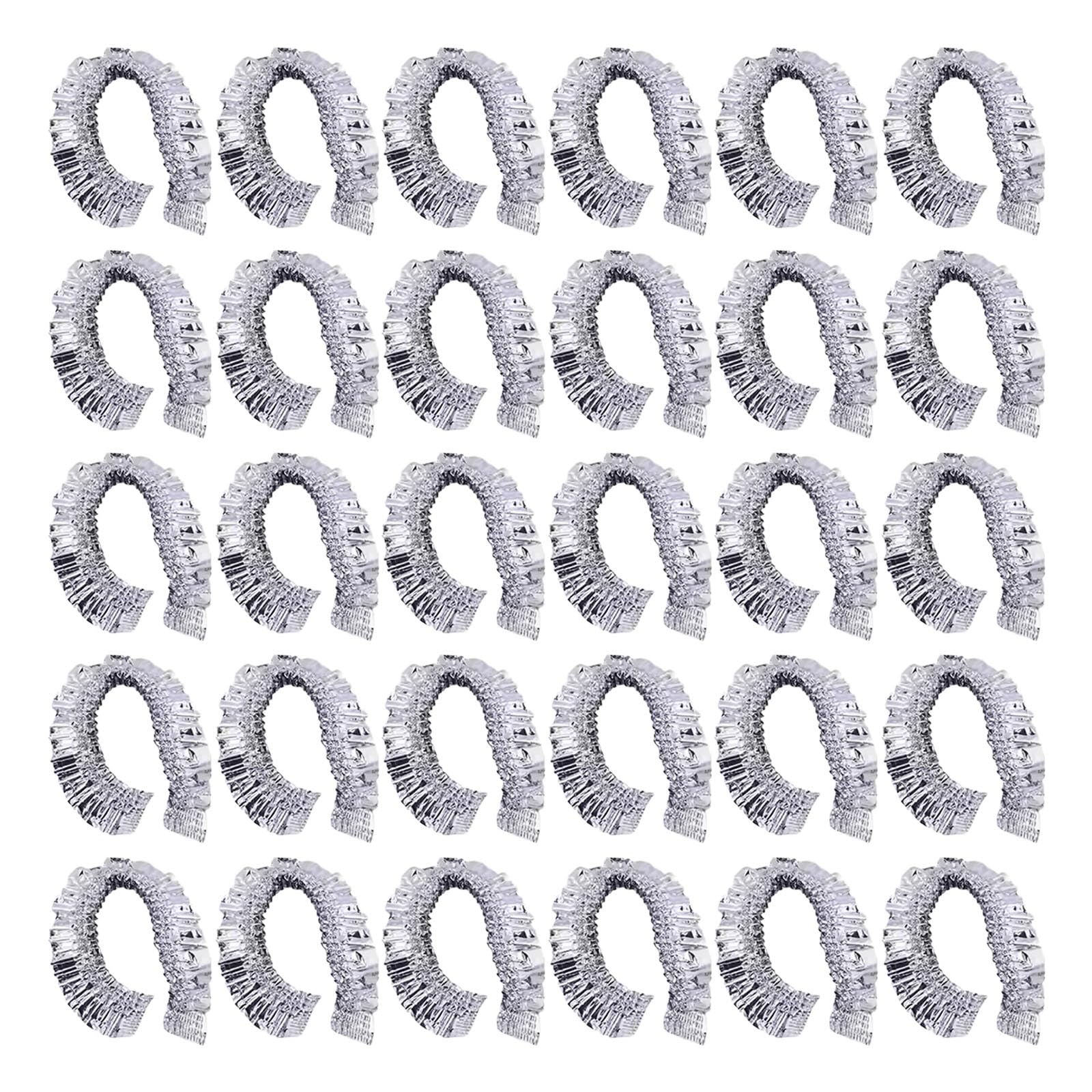 Kaeltsyn Of 30 Aluminum Foil Food Covers for Leftovers Storage and Meal Preparation for Kitchen and Picnics Food Covers