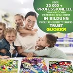 Quokka 60 Puzzles pour enfants de 5 à 8 ans - Ensemble de 4 Puzzles pour les enfants de 4-6-10 ans - Zoo vert - Jouets Eden pour les enfants 5-7 ans - Cadeaux Garçons & Version pour filles II