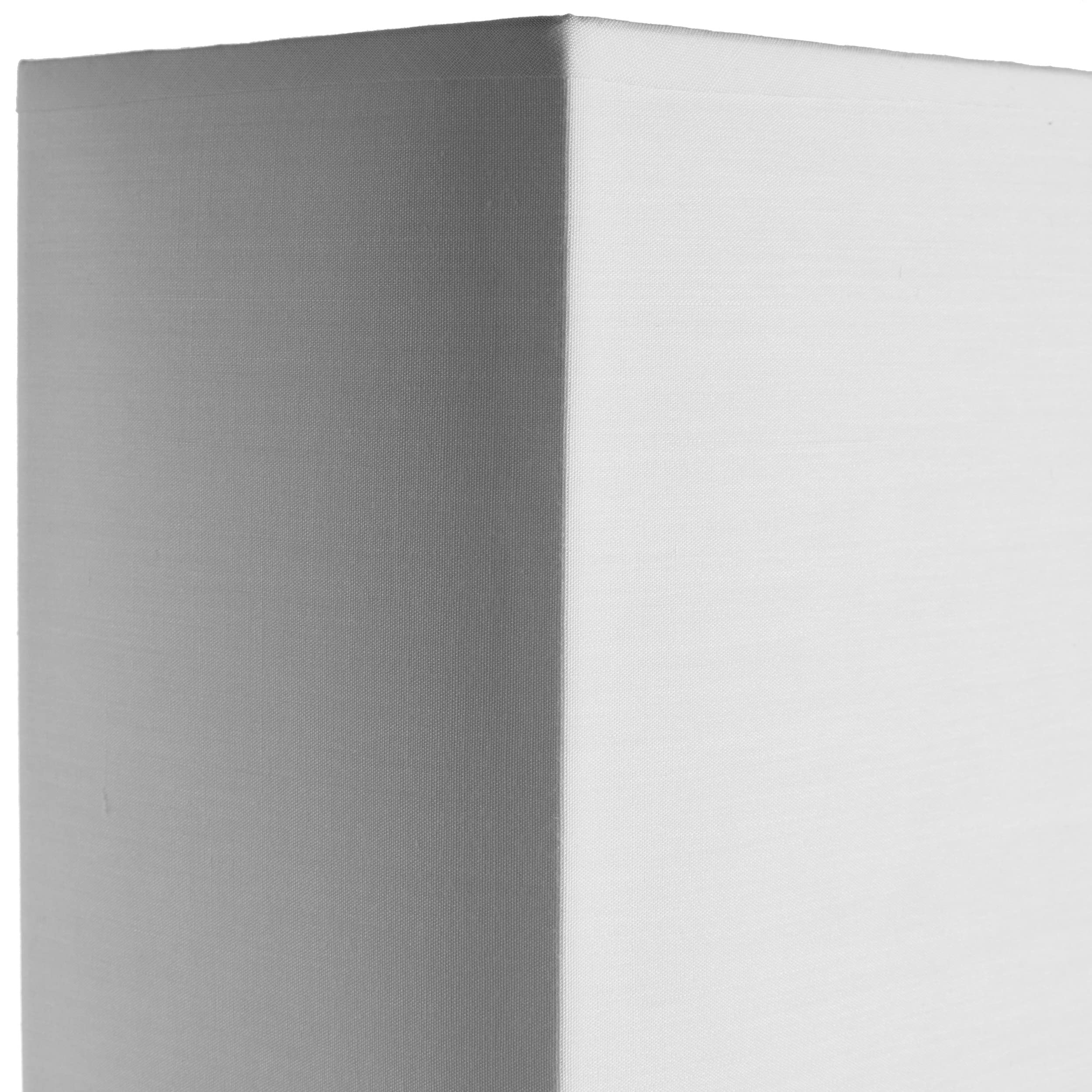 Brubaker Set di 2 Lampade da Tavolo o da Comodino Golden Column - Lampada da Tavolo in Metallo Vintage - Altezza 50 cm, Oro Bianco