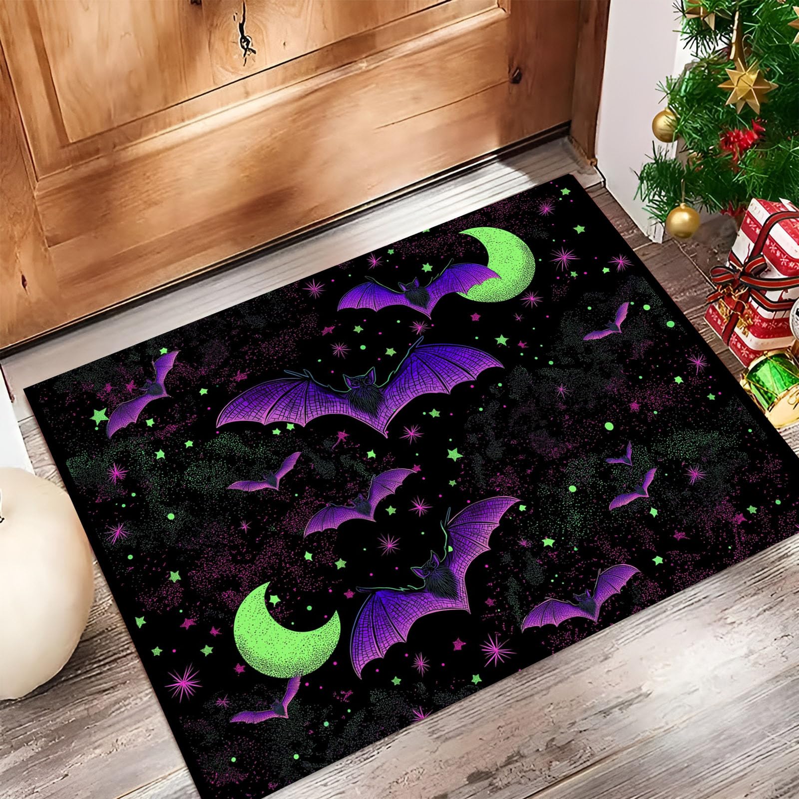 Tapis souple lavable absorbant et antidérapant à profil bas pour entrée 60x90 cm