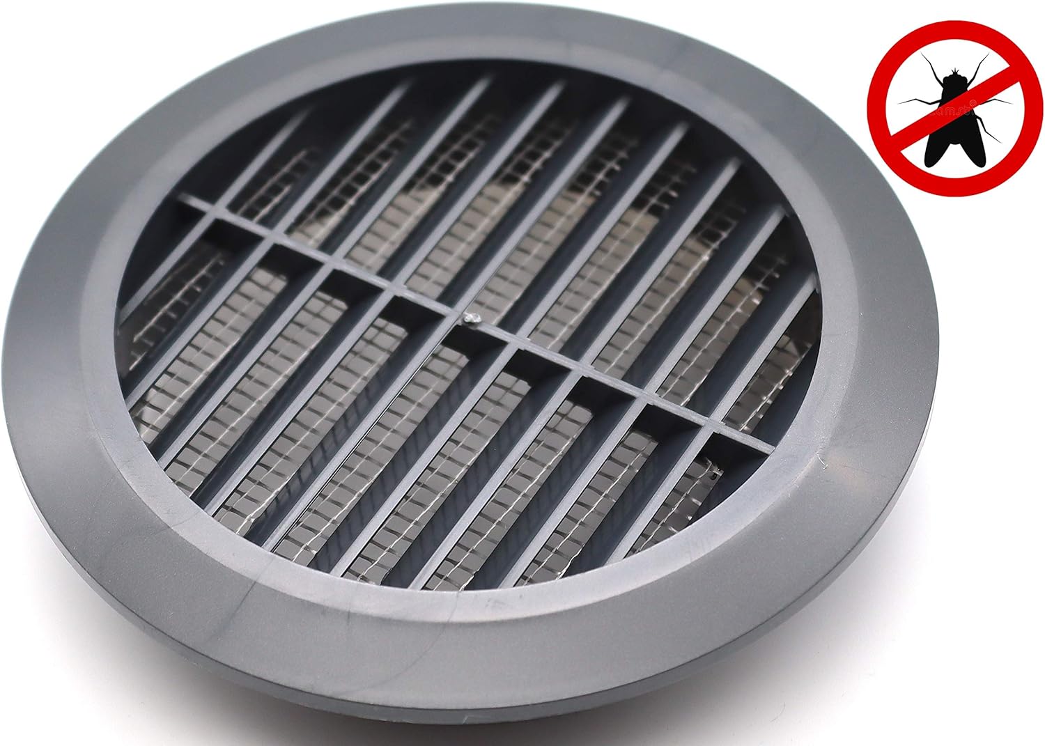 Buy Vent Cover Round Soffit Vent Air Vent Louver Grille Cover Builtin Fly Screen Mesh