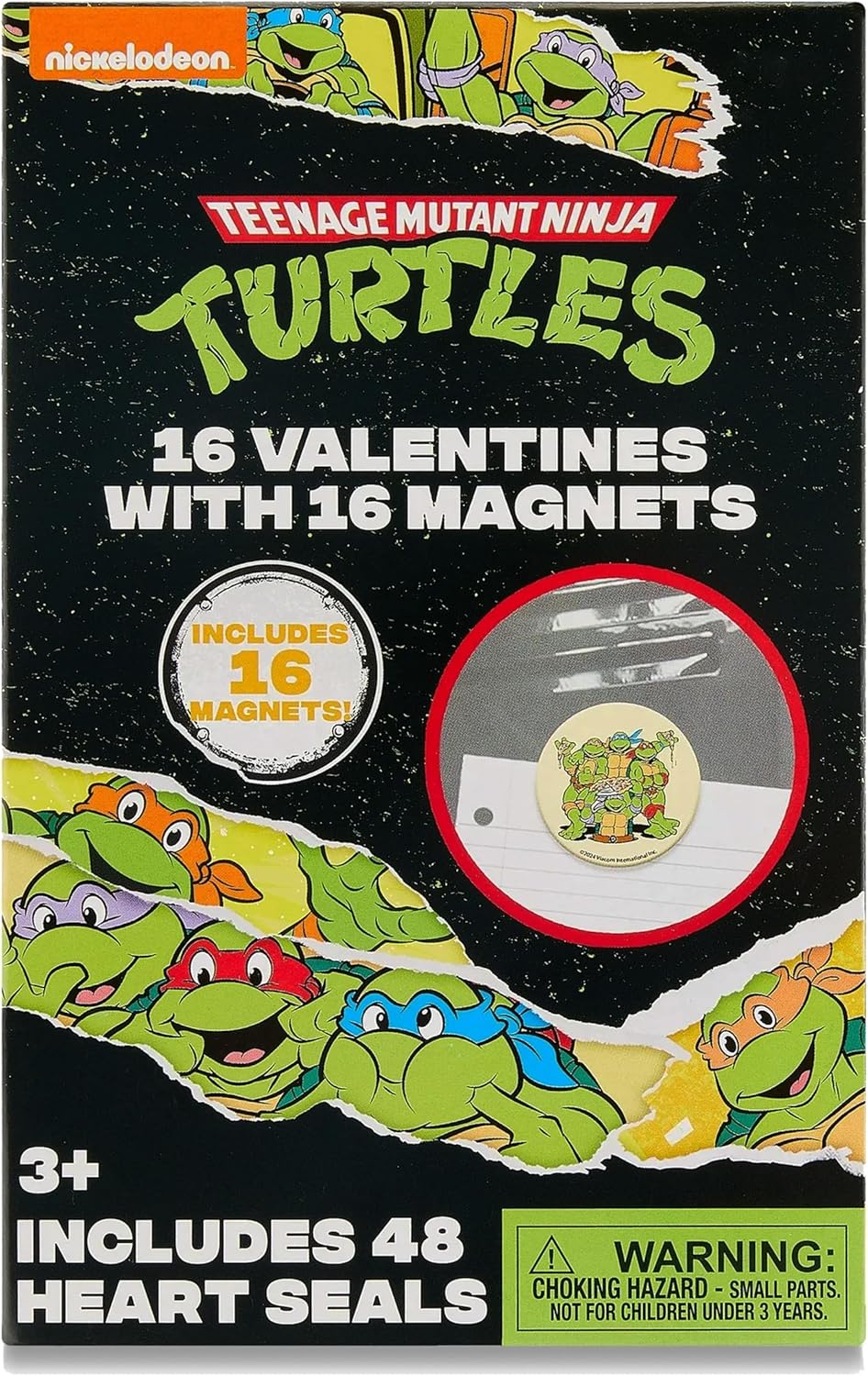 Paper Magic Group Teenage Mutant Ninja Turtles Valentine's