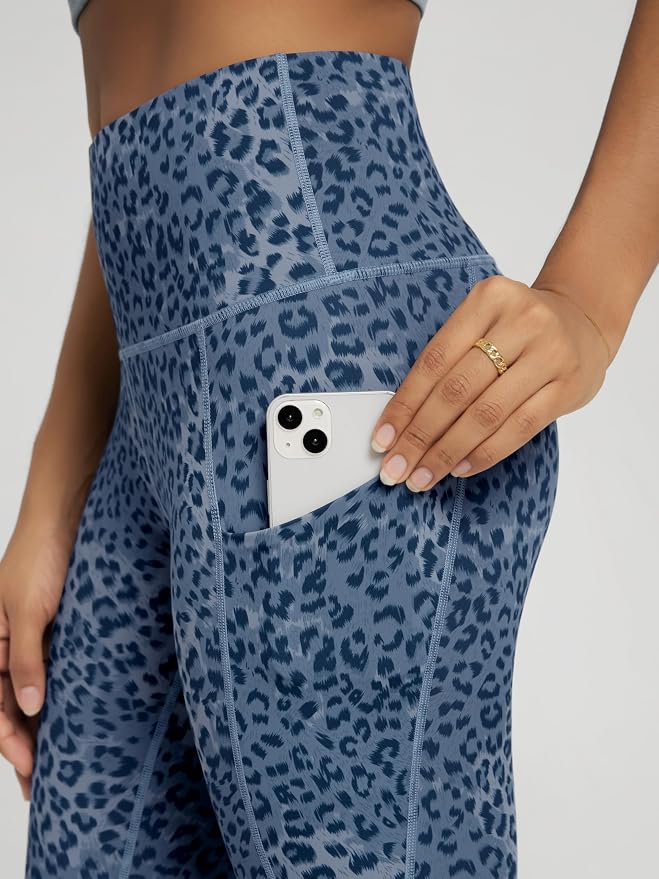 Leggings deportivos para mujer talle L azul miniatura 5