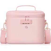 GLORIEROO Lockable Lunch Box Bag Women Girls - Insulated Waterproof Leakproof Lightweight Reusable Cooler with Combination Lock for Work - Back to School Teacher Mothers Day Christmas Birthday Gifts