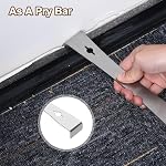 Stainless Steel Pry Bar Scraper Kit, 4-Piece Set, Beekeeping and Woodworking Multi-Tool,Wall Protection Trimming and Pulling Tool, Portable Trimming and Pulling Tool for Kitchen Renovation, Scraping
