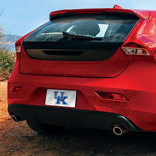 Miniatura 306 de Rico Industries Placa de matrícula de metal con incrustaciones láser de Florida Gators de la NCAA plateado,Alternativo,Negro -,Negro/Plata,Azul,azul